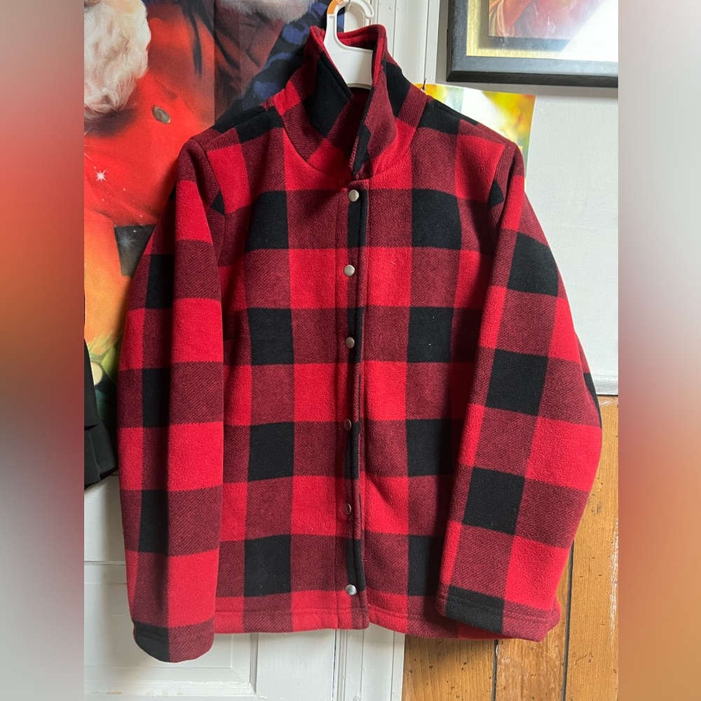 DENIM & COMPANY Christmas Coat Mujer Tamaño Mediano